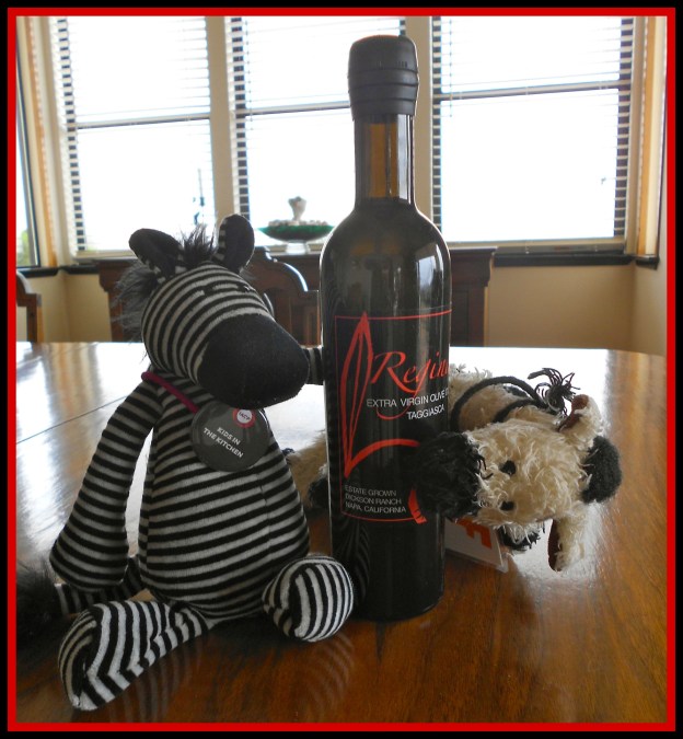 We're SuperZebras, so used olive oil to get every last superpower from our kale!