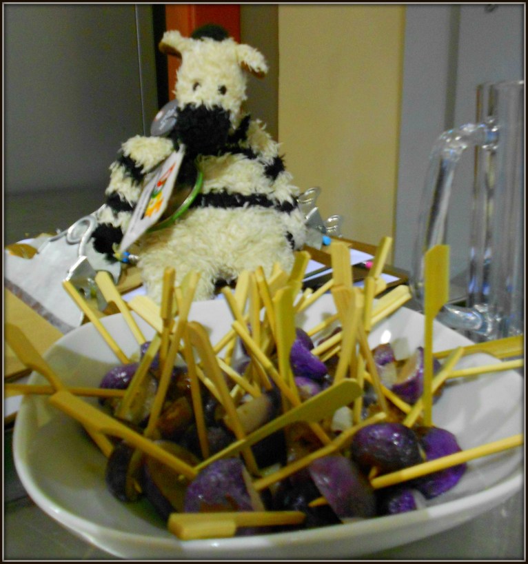 ZeBot's Roasted Purple Radishes