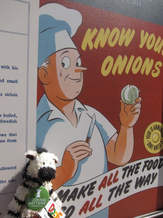 ZeBot explores the history of food in the USA at the “What’s Cooking, Uncle Sam” exhibit at the National Archives in Washington D.C.