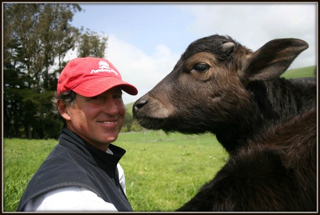 This is a picture of pure happiness (which the calves are pretty sure was taken by Audrey).
