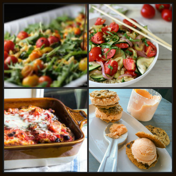 Farmers' Market Dinner Party Collage