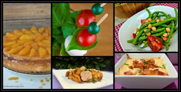 Gluten-Free Farmer's Market Supper Party Collage