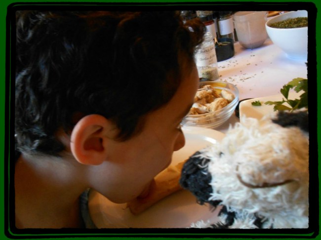 Licking Up ZeFlavor!